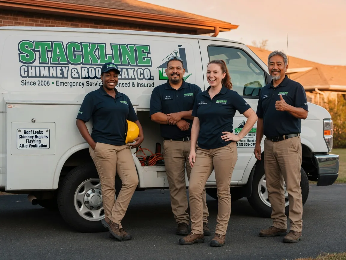 Chimney flashing repair company in Summit Lake, WI